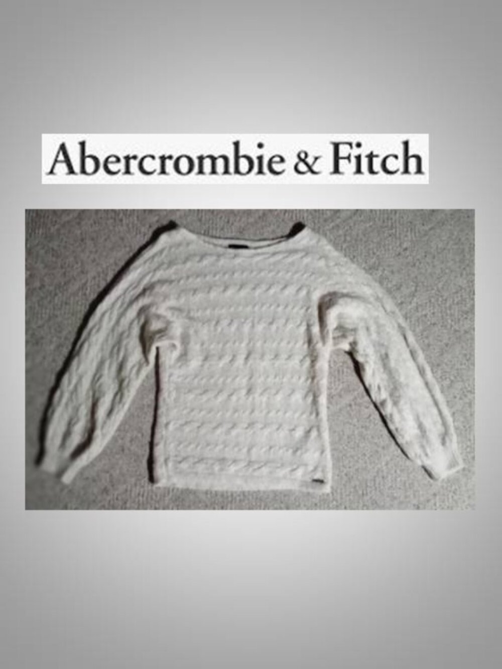 Abercrombie & Fitch women's sweater size medium